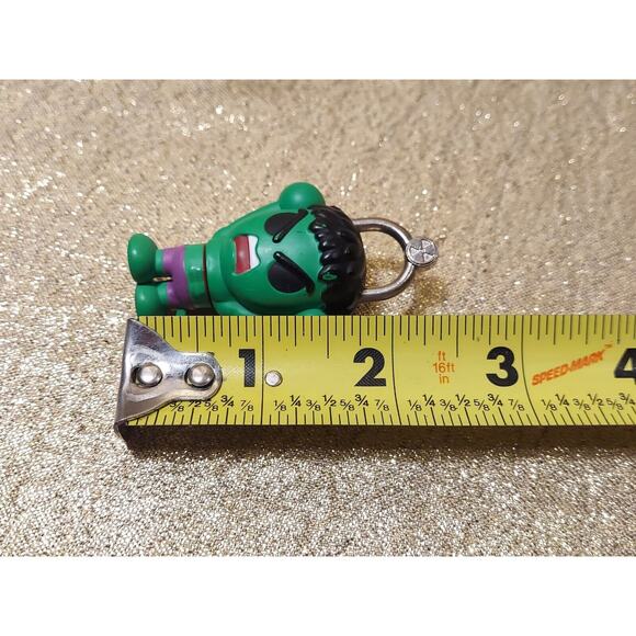 Lot Of 4 Marvel Backpack Keychain Mini Locks Thor Iron Man Wolverine Hulk - Picture 11 of 11